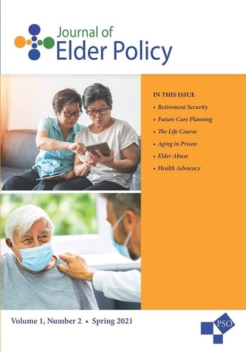 Journal of Elder Policy Vol. 1, No. 2, Spring 2021