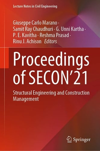 Proceedings of SECON’21 Structural Engineering and Construction Management