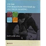 CIS 500: Information Systems for Decision Making for Strayer University