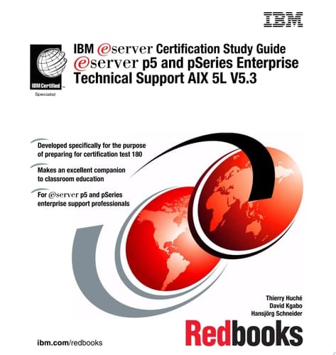IBM eServer Certification Study Guide eServer p5 and pSeries Enterprise Technical Support AIX 5L V5.3