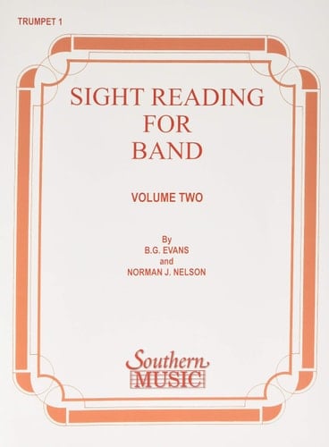 Sight Reading for Band, Book 2: Trumpet 1