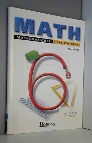 Math 6e édition 2000