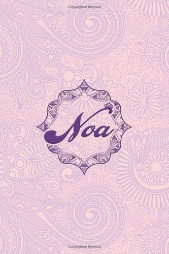 Noa- i'm Noa, nootbook: Ruled 6x9 -100 pages Ruled writing journal lined. diary. notebook "Noa", a notebook. this notebook for "Noa", special logo ... "Noa". name of "Noa" in the notebook cover.