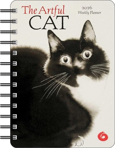 The Artful Cat 2026 Weekly Planner Calendar