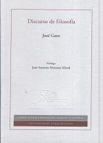 Discurso de filosofía: y otros trabajos sobre la materia