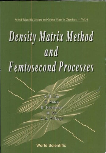Density Matrix Method and Femtosecond Processes