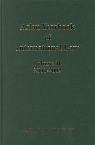 Asian Yearbook of International Law