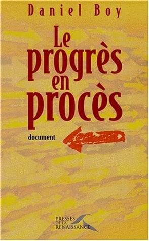 Le progrès en procès