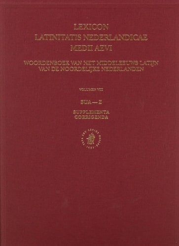 Lexicon Latinitatis Nederlandicae Medii Aevi