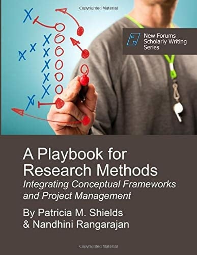 A Playbook for Research Methods Integrating Conceptual Frameworks and Project Management