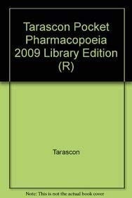 Tarascon Pocket Pharmacopoeia 2009