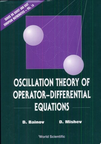 Oscillation Theory of Operator-differential Equations