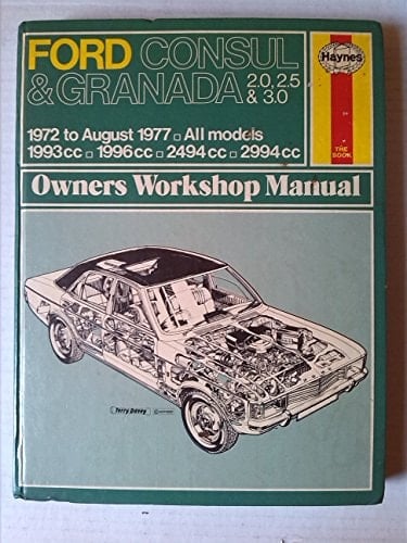 Ford Consul and Granada Owners Workshop Manual