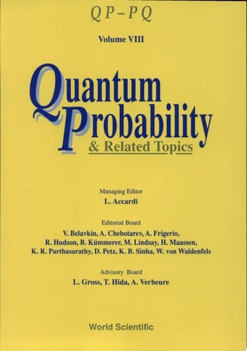 Quantum Probability and Related Topics