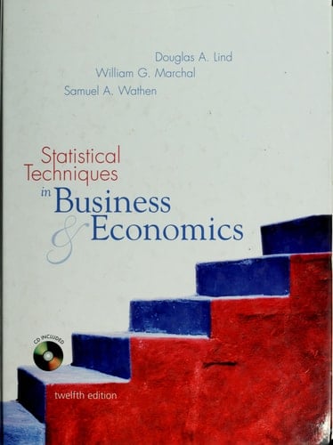 Statistical Techniques in Business & Economics - Instructor's Edition (Irwin/Mcgraw-Hill Series in Operations and Decision Sciences.)