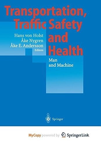 Transportation, Traffic Safety and Health — Man and Machine Second International Conference, Brussels, Belgium, 1996