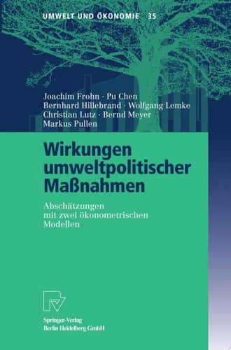 Wirkungen umweltpolitischer Maßnahmen