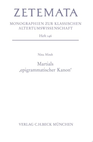 Martials 'epigrammatischer Kanon'