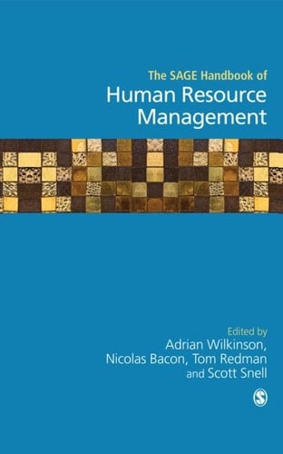 The SAGE Handbook of Human Resource Management