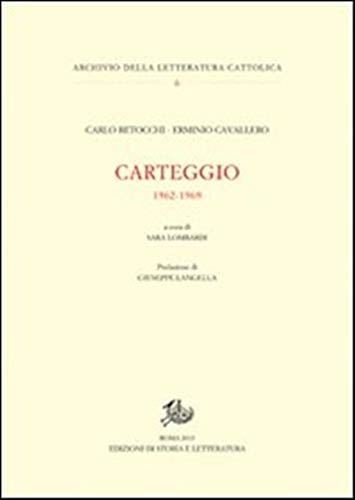 Carteggio, 1962-1969