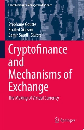 Cryptofinance and Mechanisms of Exchange
