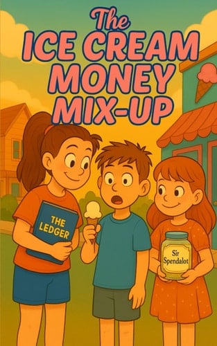 The Ice Cream Money Mix-Up: A Fun Story About Saving and Spending