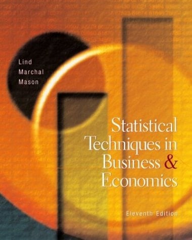 Statistical Techniques in Business and Economics With Powerweb