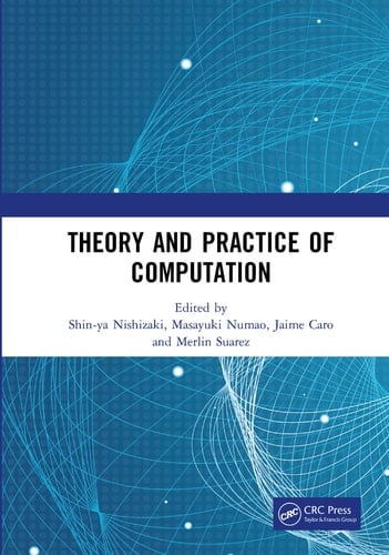 Theory and Practice of Computation Proceedings of the Workshop on Computation: Theory and Practice (WCTP 2018), September 17-18, 2018, Manila, The Philippines