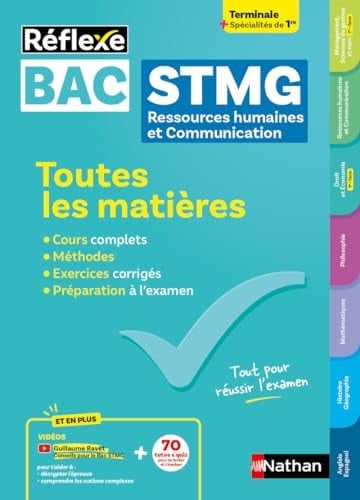 Toutes les matières Bac STMG spécialité Ressources humaines et communication Tle + spécialités de 1r