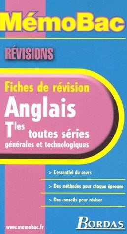 Anglais Tles toutes séries Révisions