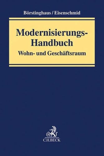 Modernisierungs-Handbuch Wohn- und Geschäftsraum