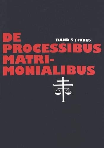 De Processibus Matrimonialibus 5 1998