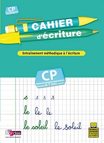 Cahier d'écriture CP