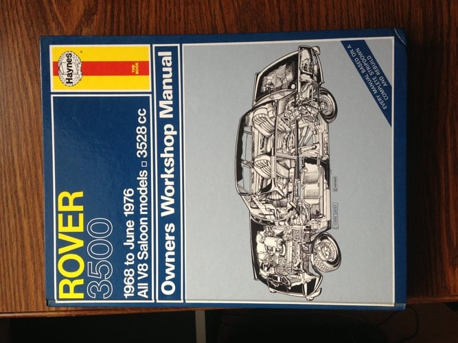 Haynes Rover 3500 Owner's Workshop Manual, 1968-1976