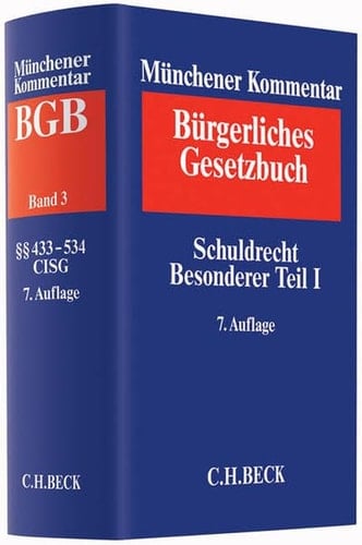 Münchener Kommentar zum Bürgerlichen Gesetzbuch