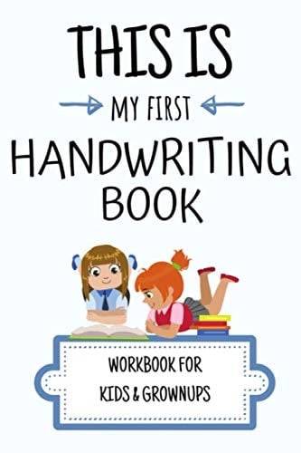 This Is My First Handwriting Book - Perfect for Boys and Girls, Toddlers and Preschoolers