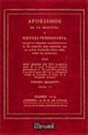 Guia veterinaria original. Tomo IV. Aforismos