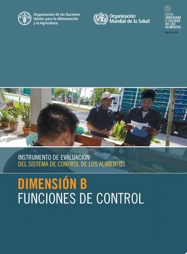 Instrumento de evaluación del sistema de control de los alimentos: Dimensión B - Funciones de control