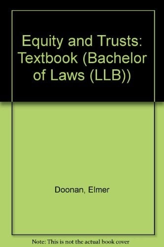Equity and Trusts Textbook