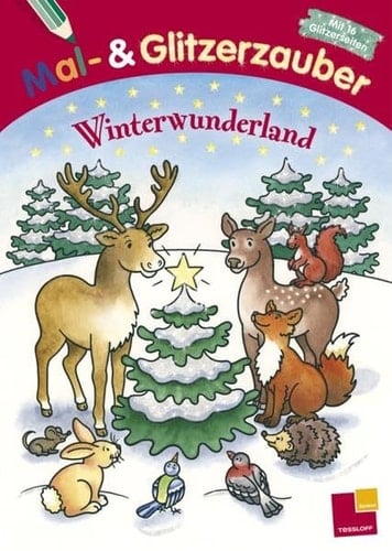 Mal- & Glitzerzauber - Winterwunderland