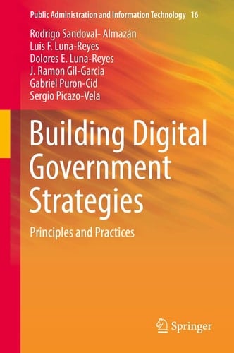 Building Digital Government Strategies Principles and Practices