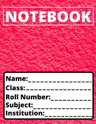 Notebook Journal 8.5 x 11 Lined Paperback: Notebook for School and College Ruled 8.5 x 11 with 200 Pages King Size