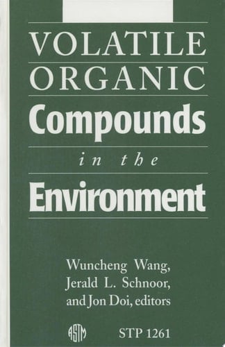 Volatile Organic Compounds in the Environment