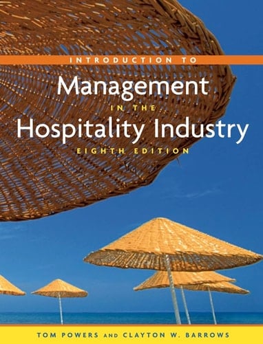 Introduction to Management in the Hospitality Industry, Eighth Edition and NRAEF Student Workbook Package