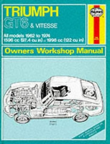 Haynes Triumph GT6 Vitesse Owners' Workshop Manual, 1962-1974