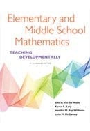 Elementary and Middle School Mathematics Teaching Developmentally, Fifth Canadian Edition