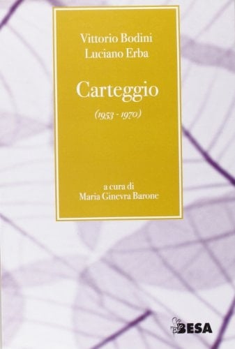 Carteggio (1953-1970)