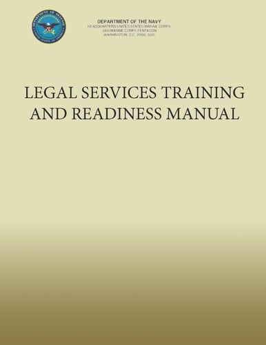 Legal Services Training and Readiness Manual