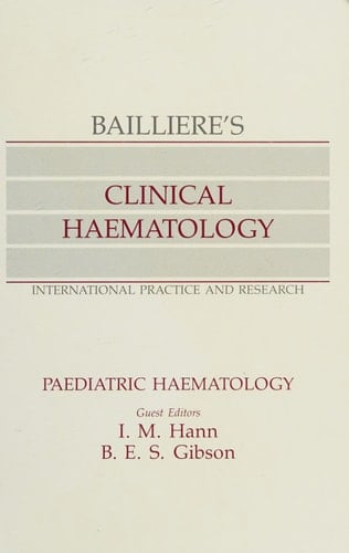 Paediatric Haematology