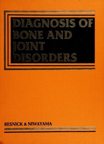Diagnosis of Bone and Joint Disorders with Emphasis on Articlar Abnormalities